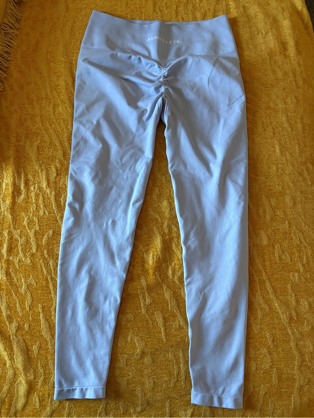 Alphalete Women’s Baby Blue Leggings - Picture 3 of 8